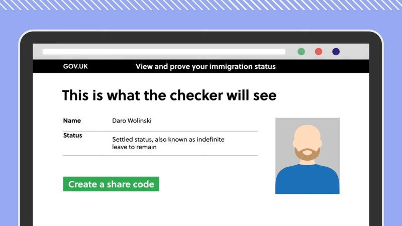 Learn how to get and use a UK eVisa share code to prove your immigration status for work, rent, and services.
